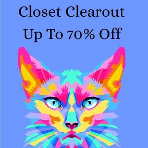 Colorful Cat Art Print